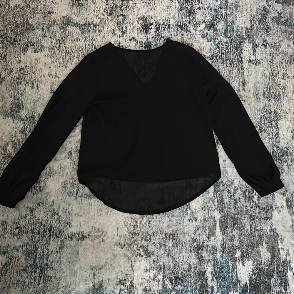 Elegant Black Women's Top
